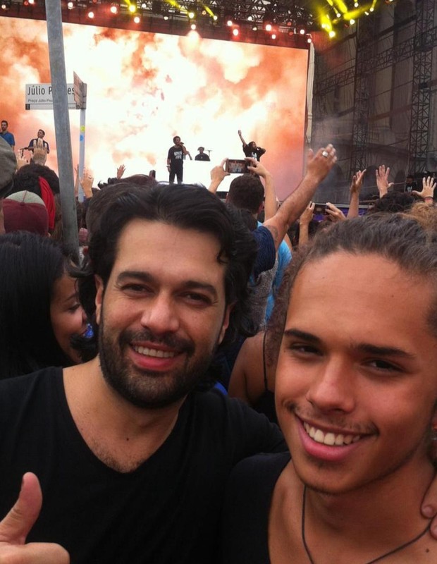Vitão e o pai, Beto Fortes (Foto: Reprodução/Instagram)