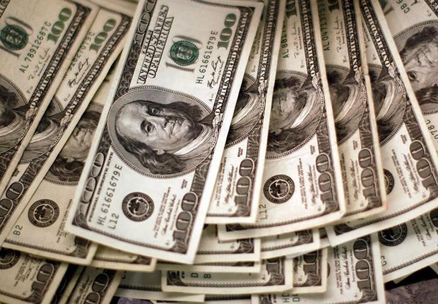 Notas de dólares ; dólar ; moeda americana ; câmbio ;  (Foto: Rick Wilking/Reuters)
