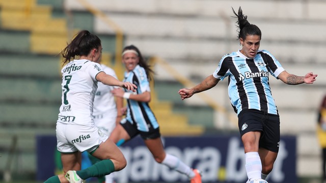Palmeiras perde para o Grêmio nas quartas de finais  do Brasileirão feminino 