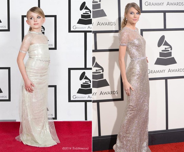 Taylor Swift no Grammy 2014 (Foto: Reprodução)