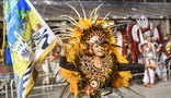 Peruche homenageia o samba no seu retorno ao Grupo Especial de SP (Flavio Moraes/ G1)