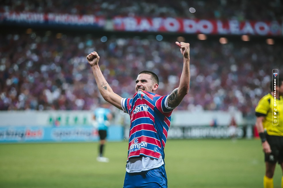 Fortaleza, Deportivo Maldonado, Galhardo, Libertadores — Foto: Mateus Lotif / Fortaleza EC