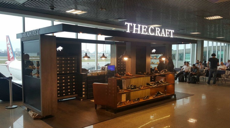 Loja da The Craft no aeroporto de Congonhas, recém inaugurada  (Foto: Divulgação)