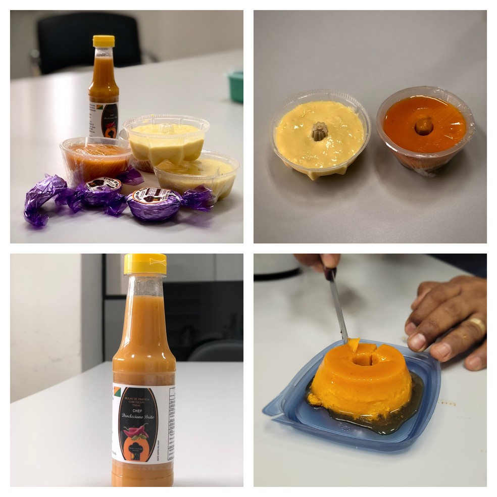 Receitas são feitas com produtos regionais da região Norte  — Foto: Rafaela Rodrigues e Tácita Muniz/CBN Rio Branco e g1 