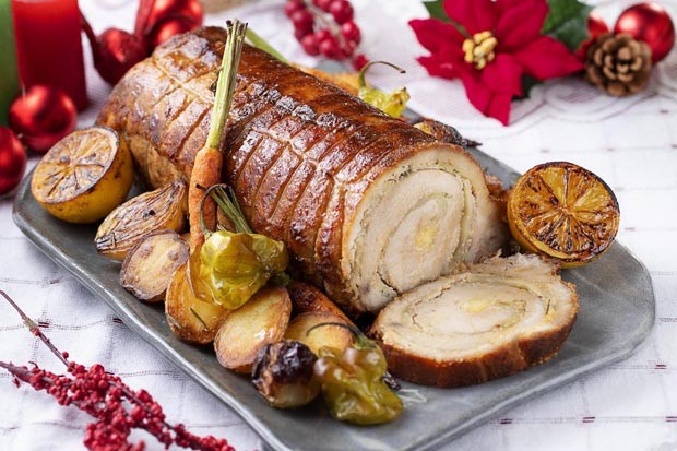 Receita de Natal: lombo no forno recheado com gorgonzola e peras (Foto: Divulgação)