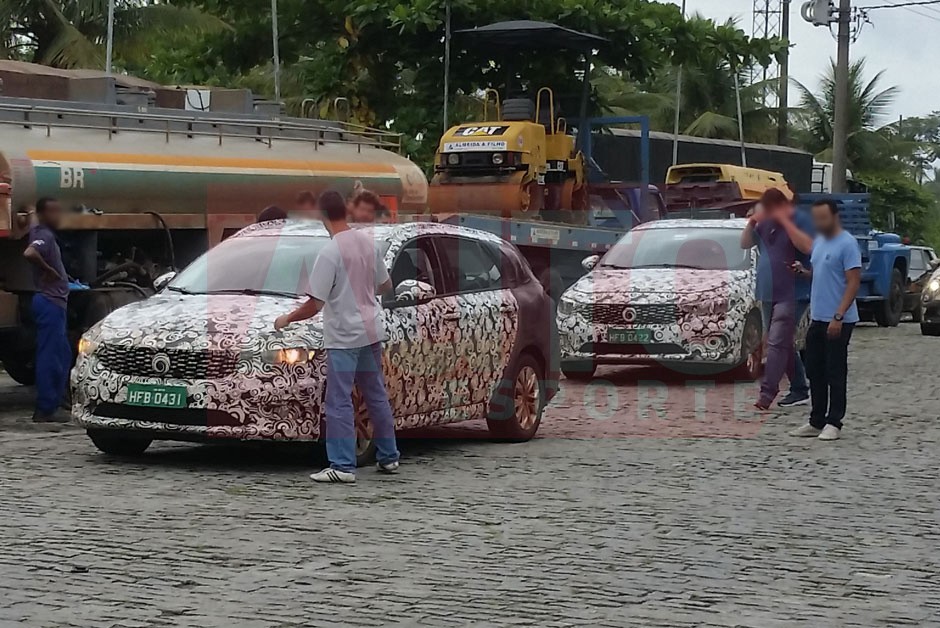 Fiat Tipo e Fiat Tipo SW flagrados na cidade de Paraty (RJ)