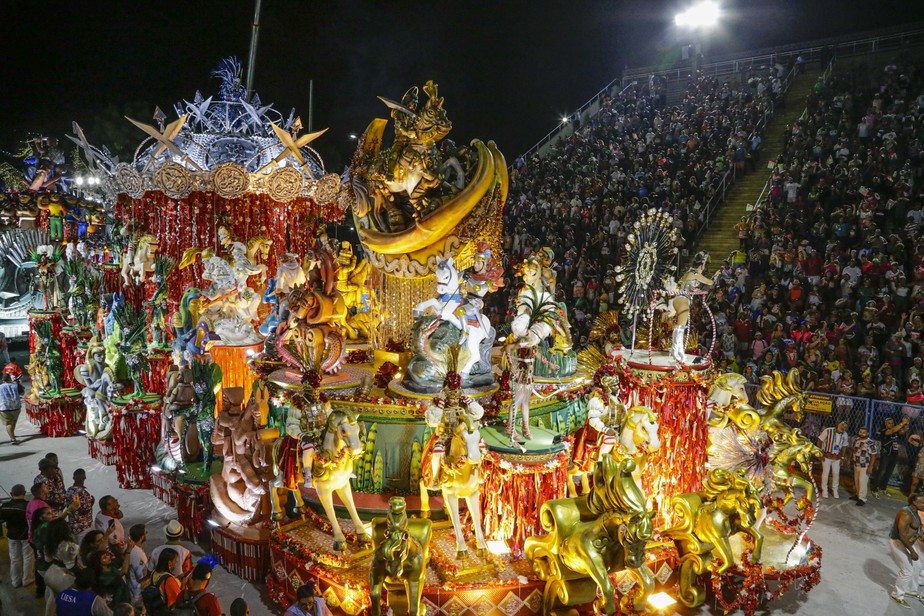 Grande Rio escolhe mito de onça como tema do seu samba enredo do carnaval 2024