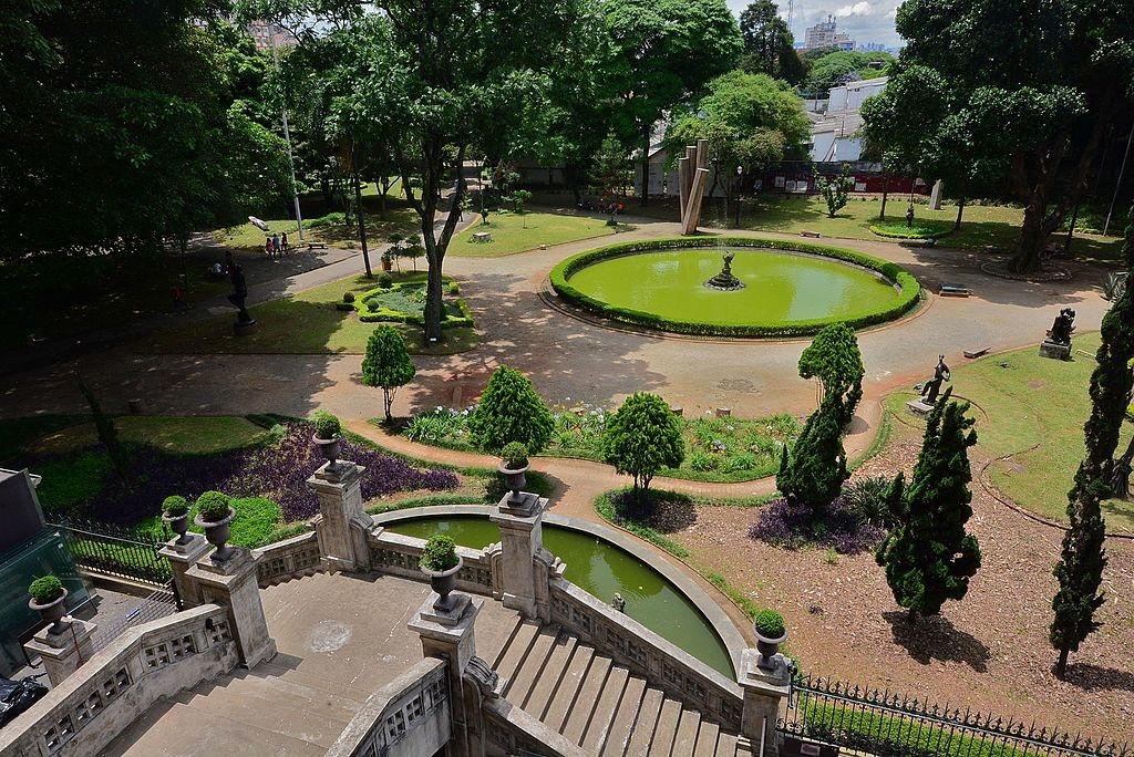O Jardim da Luz foi inaugurado em 1825 como um jardim botânico (Foto: Wikimedia Commons)
