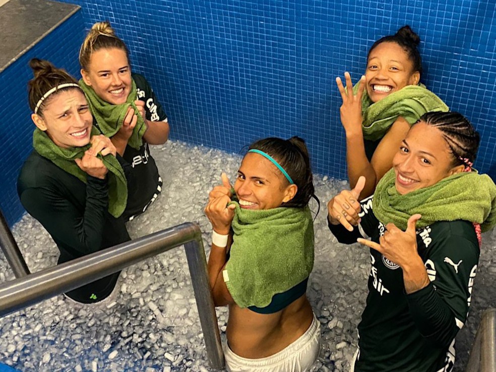 Era do Gelo: Palmeiras usa crioterapia para ajudar time na Libertadores Feminina