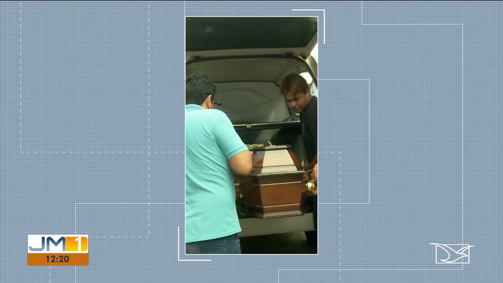 Velório da idosa foi realizado nessa quarta-feira (5) em Imperatriz (MA) — Foto: Reprodução/TV Mirante