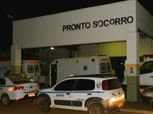 Vítima foi encaminhada ao hospital de pronto socorro João Paulo II (Foto: Toni Francis/G1)