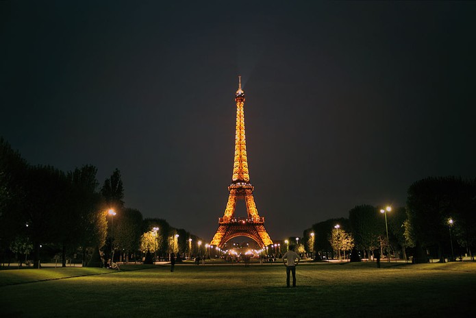 Torre Eiffel é um dos pontos turísticos mais visitados do mundo (Foto: Juanedc/Wikimedia)