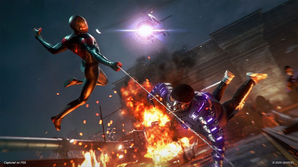 Spider-Man: Miles Morales foi um dos jogos que impulsionaram as vendas do PlayStation 5 — Foto: Reprodução/PlayStation Blog