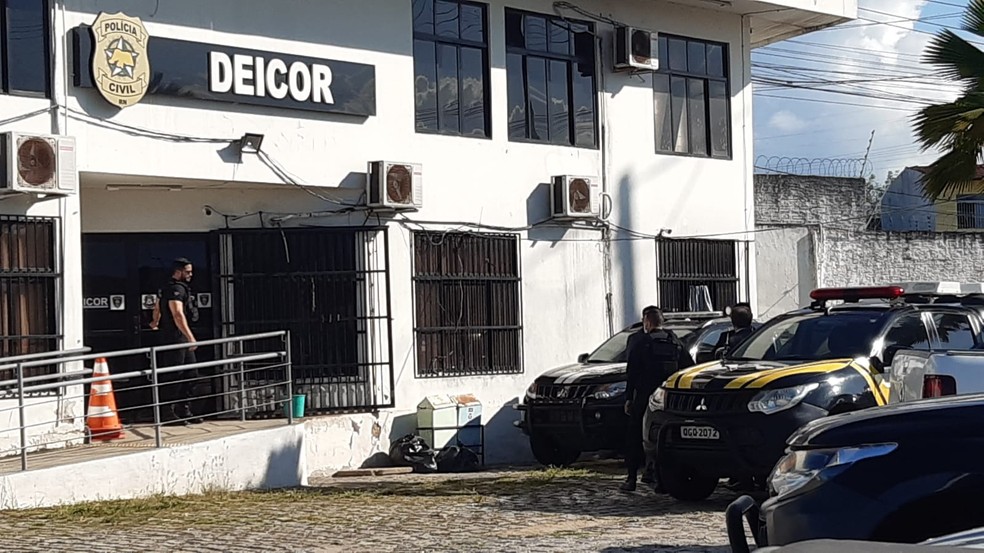 Deicor investiga o caso — Foto: Sérgio Henrique Santos/Inter TV Cabugi