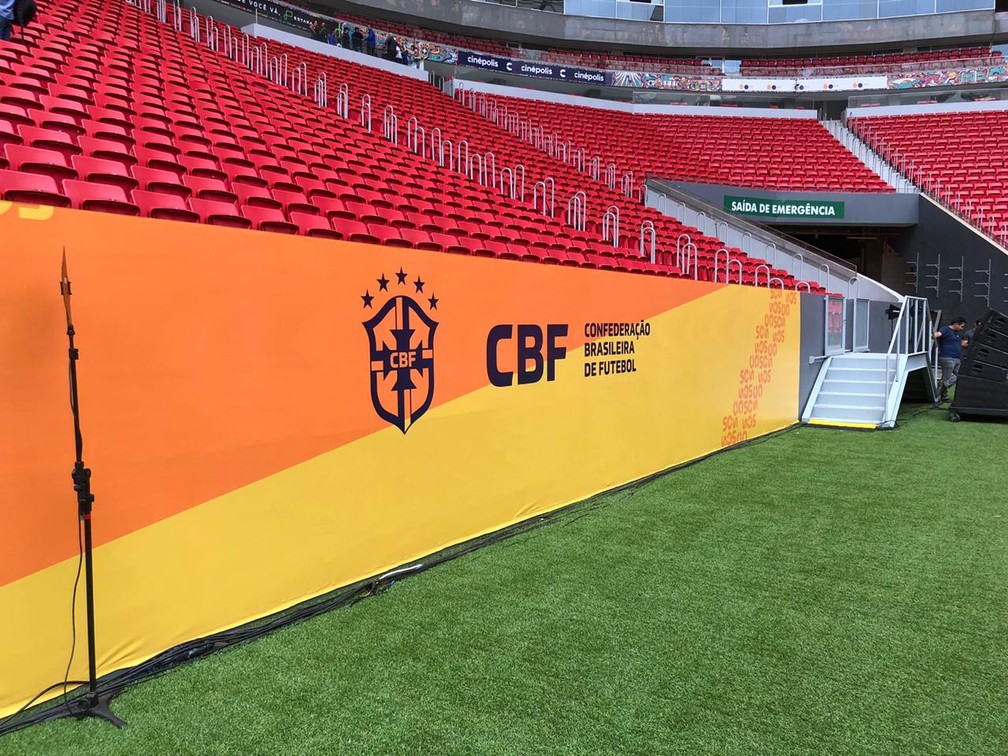Mané Garrincha, Supercopa do Brasil — Foto: Lucas Varidel / CBF