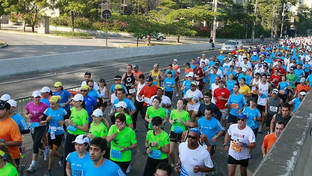 maratona são paulo (Foto: Mario ângelo / Agência Estado)