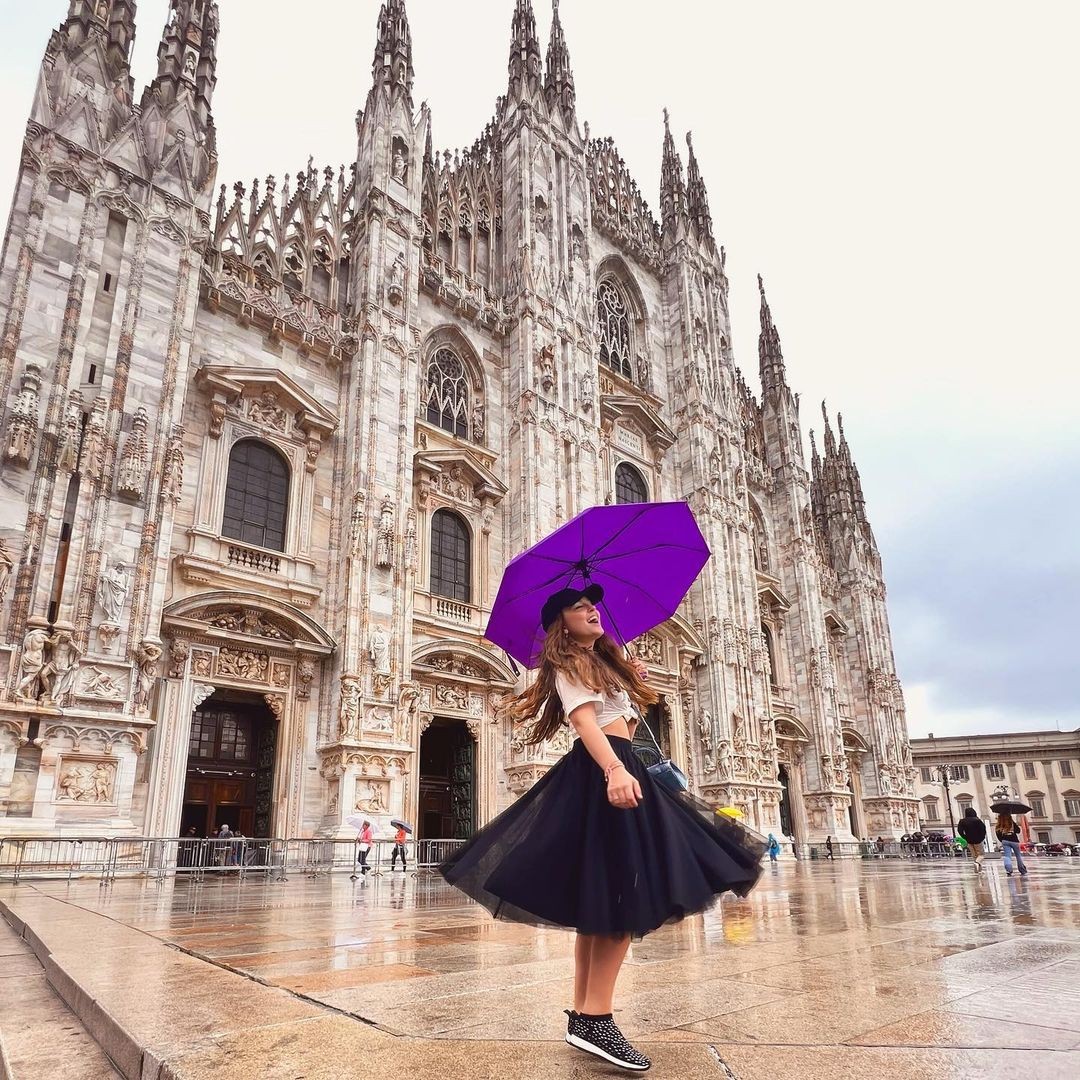 Larissa Manoela em Milão (Foto: Reprodução Instagram)
