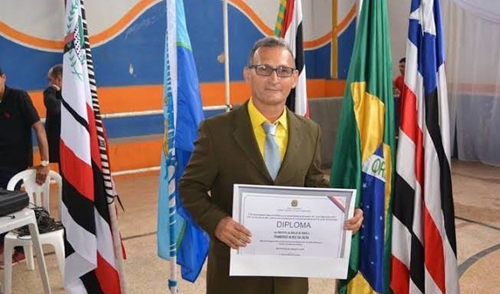 Chico Eduardo, prefeito de Brejo de Areia, foi preso por porte ilegal de arma de fogo — Foto: Divulgação