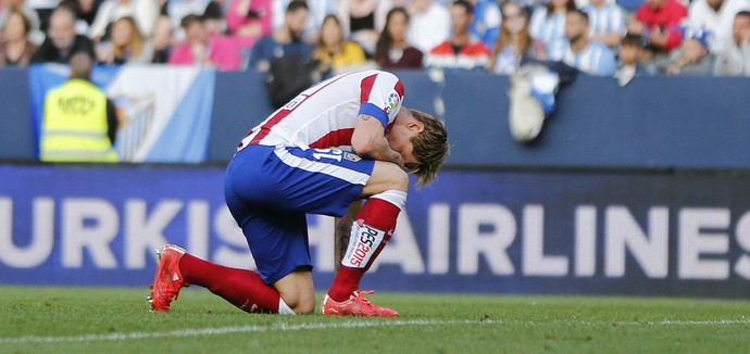 Fernando Torres Atlético de Madrid x Malaga (Foto: EFE)