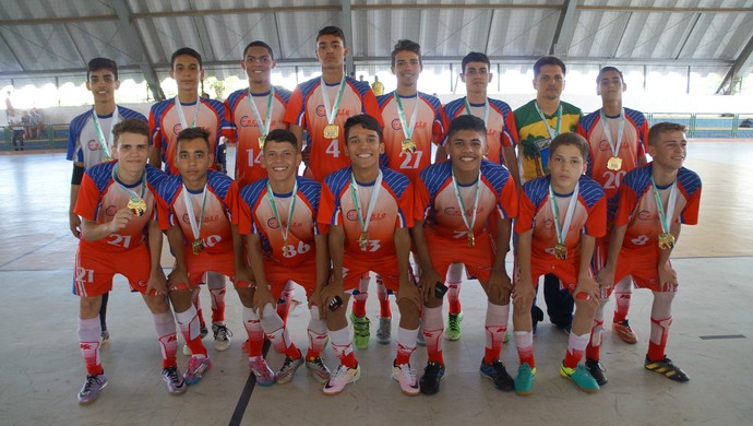 Jerns 2016 - Final futsal juvenil masculino Encanto Potengi x Expansivo - Caic de Lagoa Nova (Foto: Augusto Gomes/GloboEsporte.com)