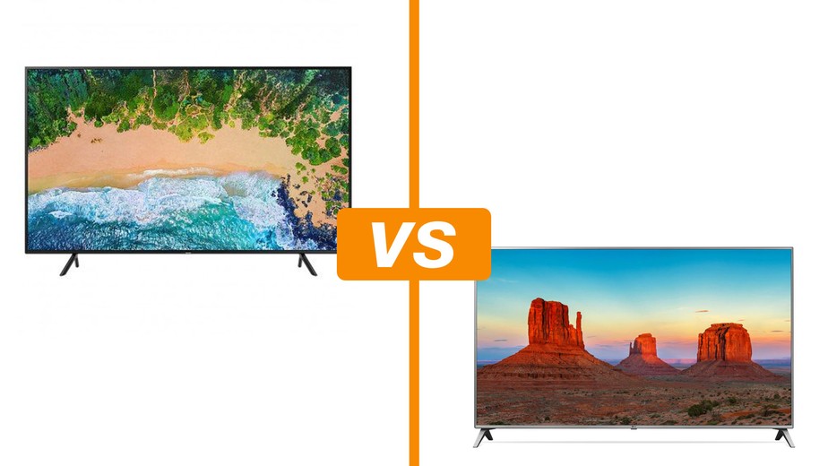 Samsung NU7100 ou LG UK6520: compare ficha técnica e preço das smart TVs