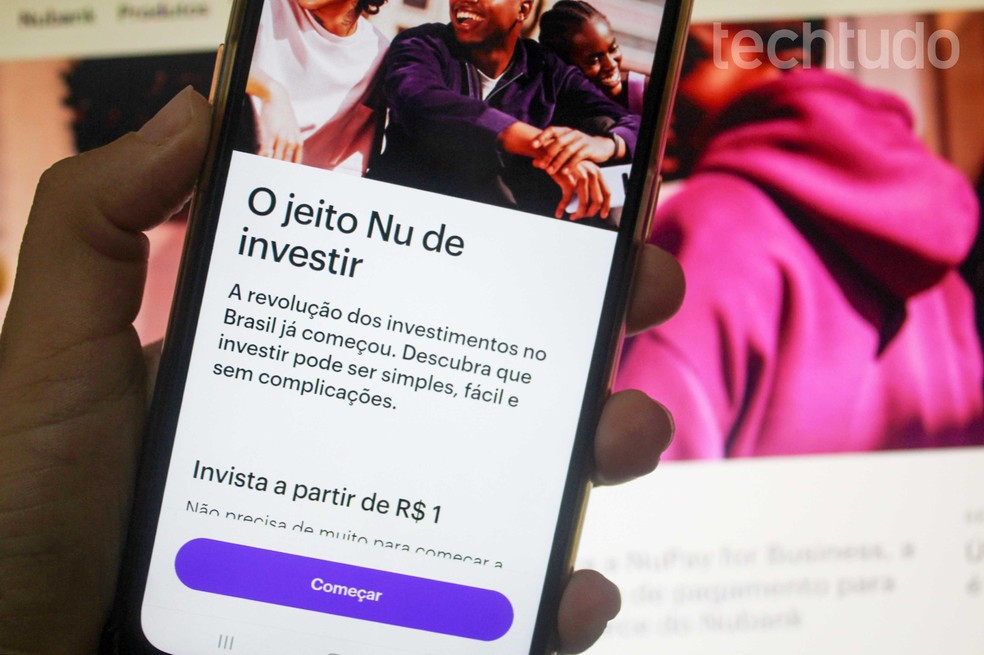 Tutorial ensina como investir no Nubank pelo aplicativo; confira — Foto: Marcela Franco/TechTudo