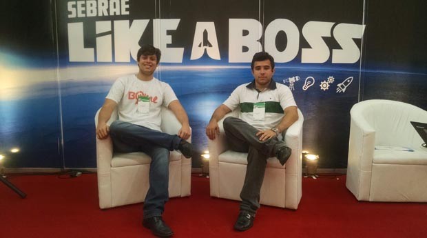 Lucas Almeida e André Ambrósio fundaram a Bome em 2014 (Foto: Fabiano Candido)