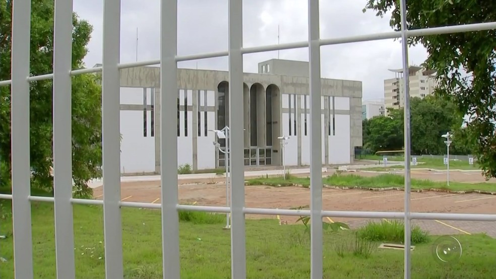 Novo prédio do Fórum de Rio Preto  (Foto: Redação/ TV TEM )