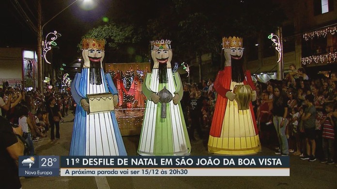 FOTOS: tradicional Parada de Natal encanta adultos e crianças em São João  da Boa Vista | São Carlos e Araraquara | G1