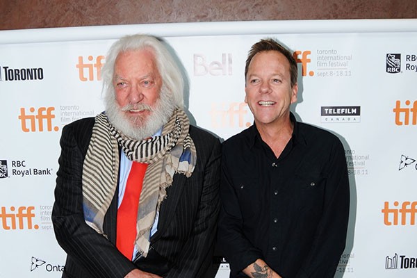 Donald Sutherland e Kiefer Sutherland (Foto: Getty Images)