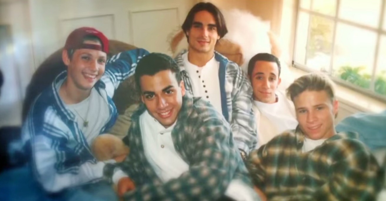 Cena de 'Backstreet Boys: Show 'Em What You're Made Of'. (Foto: Reprodução)
