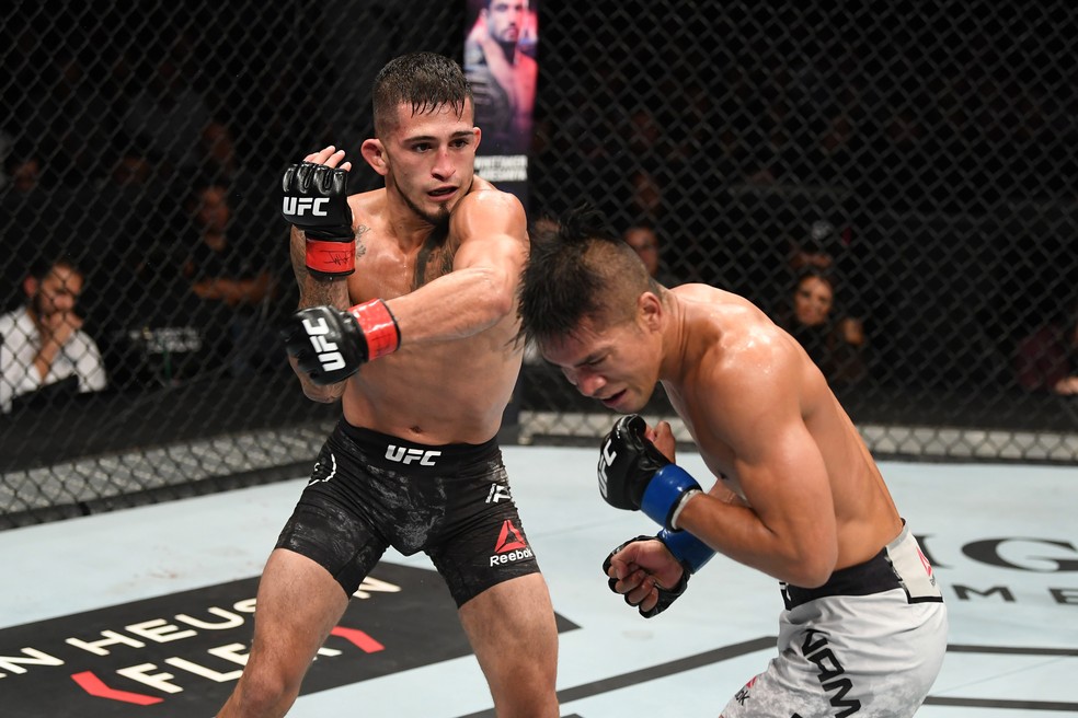 Sergio Pettis derrotou Tyson Nam por pontos no UFC Cidade do MÃ©xico â?? Foto: Getty Images