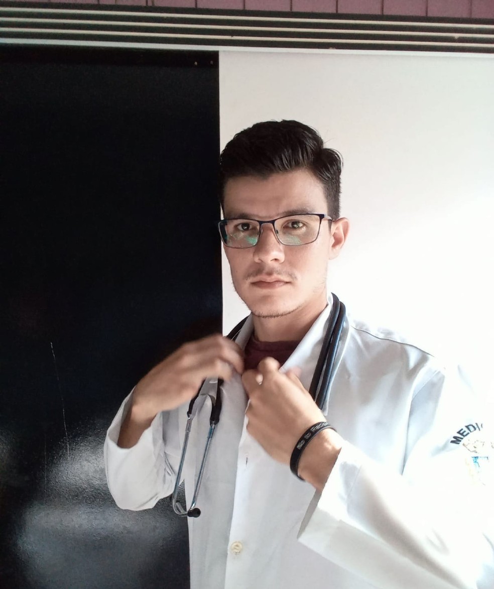 André Ramon começou o curso de medicina em março deste ano — Foto: Arquivo pessoal