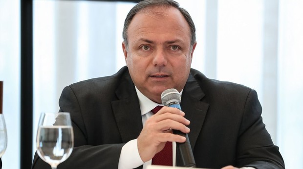 O ministro interino da Saúde, general Eduardo Pazuello (Foto: Marcos Corrêa/PR)