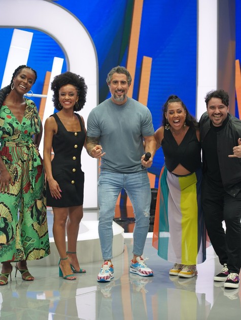 Maju Coutinho, Valéria Almeida, Evelyn Castro e Thardelly Lima (Foto: Globo/Trouva)
