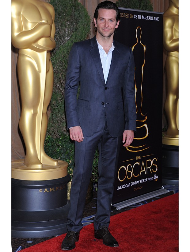 Bradley Cooper na cerimônia do Oscar 2013.  (Foto: Getty Images | Frank Trapper )
