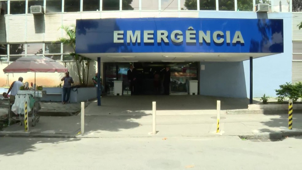 Fotografia da fachada do Hospital Albert Schweitzer em dezembro de 2019 — Foto: Reprodução/ TV Globo