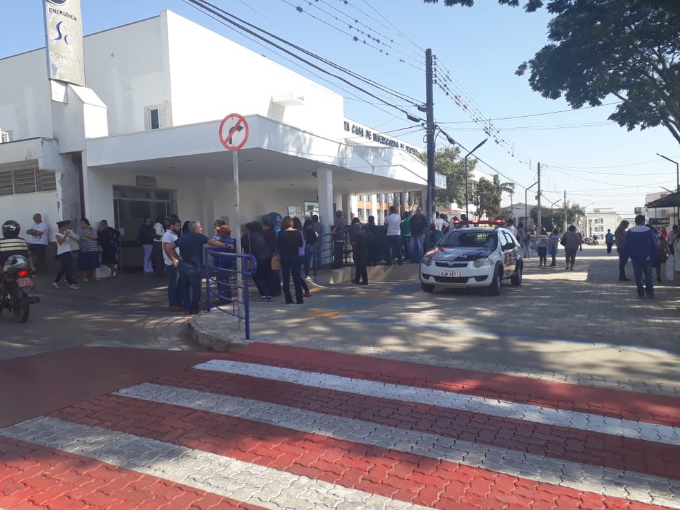 Vítimas foram encaminhadas à Santa Casa de Itapeva (SP) — Foto: Arquivo Pessoal