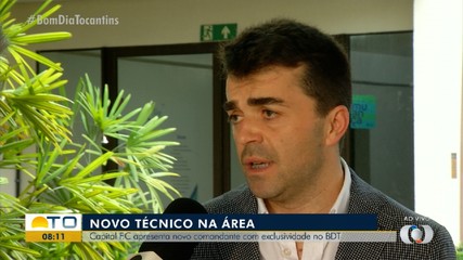 Capital F.C. apresenta novo técnico