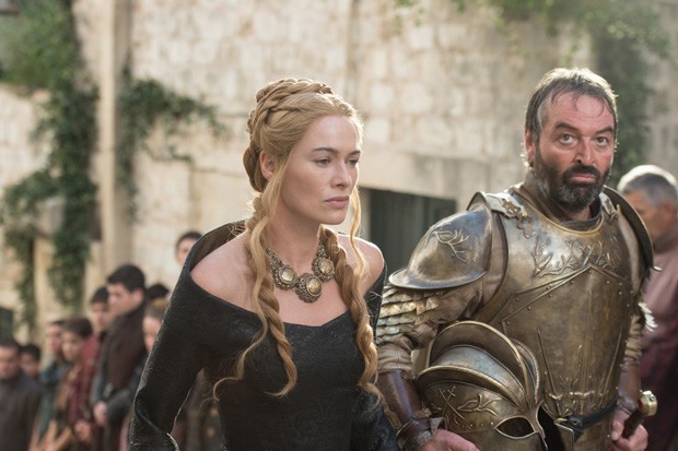 Cersei Lannister, a Rainha Mãe, em cena do primeiro episódio da nova temporada (Foto: Divulgação)