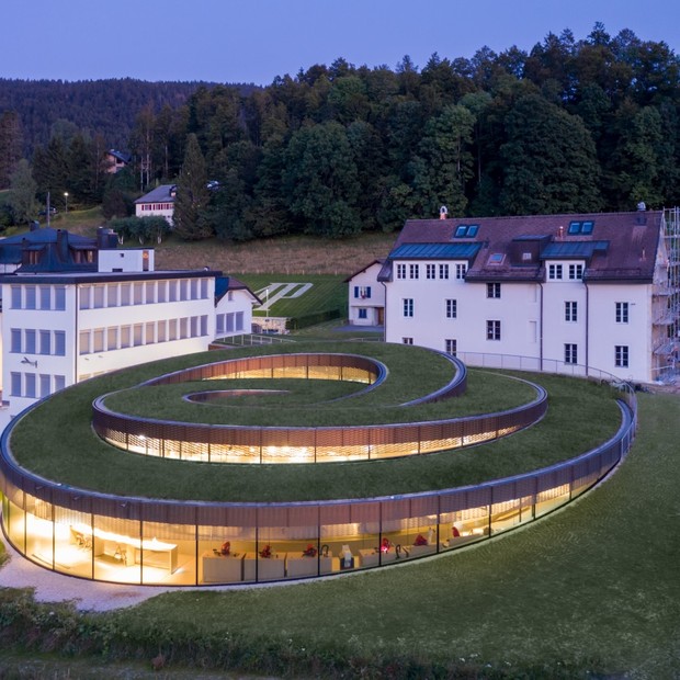 Suíça ganha museu em forma de espiral (Foto: Fotos: Iwan Baan)