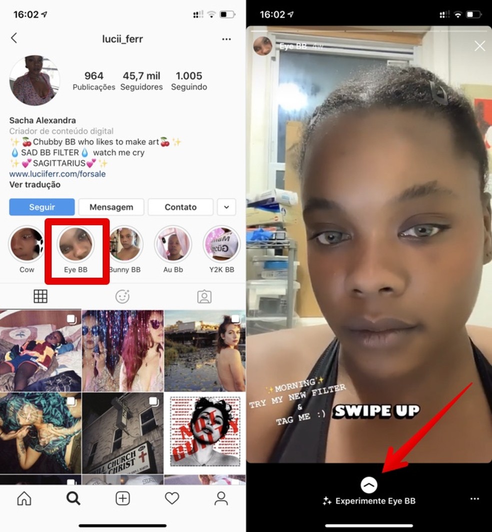 Aplicativo Que Deixa O Olho Azul Filtro De Olho Azul No Instagram Como Baixar E Usar O Efeito Nos