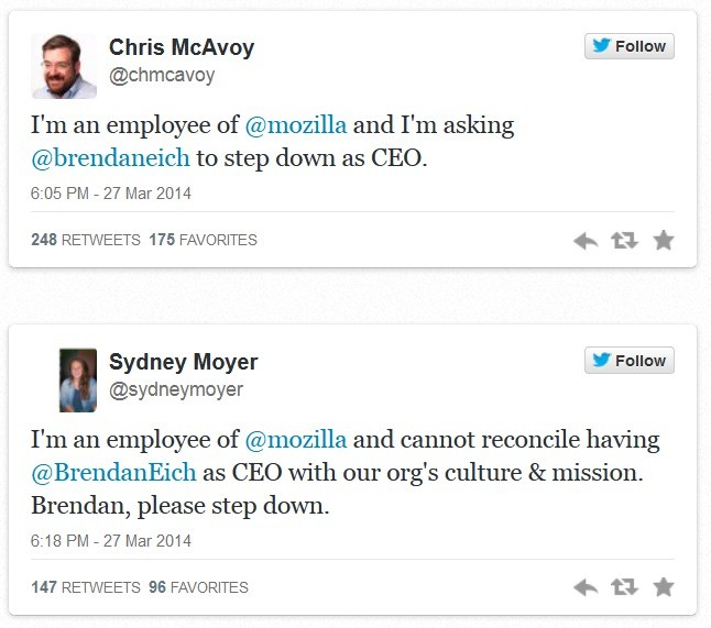 Funcionários pedem a renúncia do CEO no Twitter (Foto: reprodução)