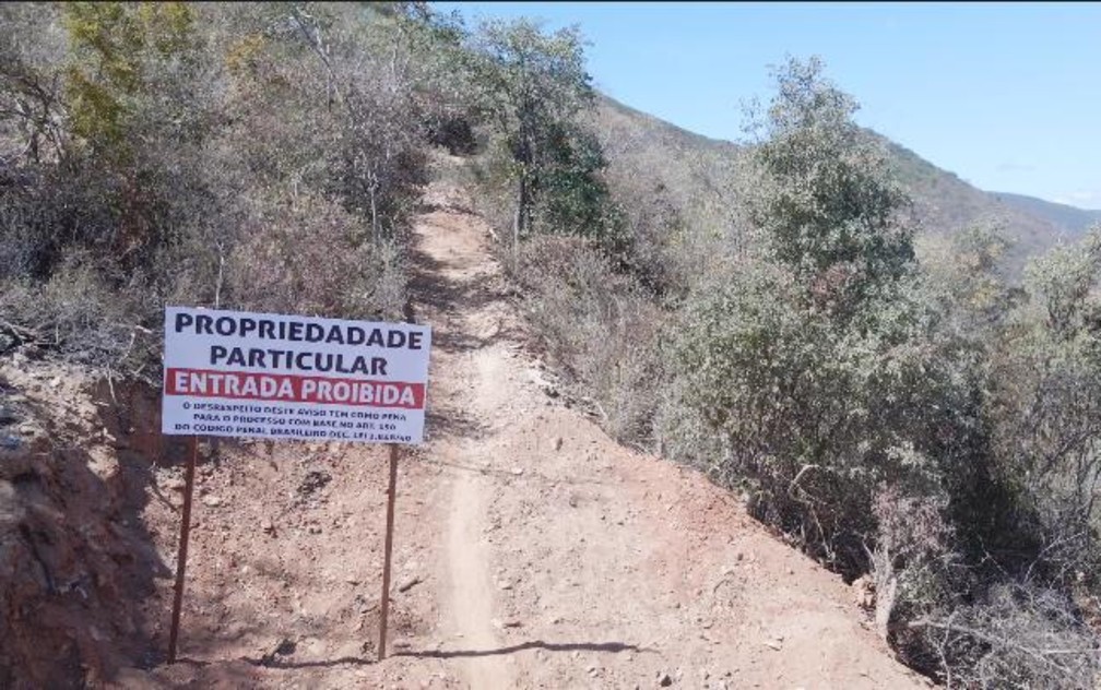 Lavradores denunciam multinacional francesa por desmatamento e invasão de propriedade na Bahia — Foto: Gusmão Neto/Teia de Notícias