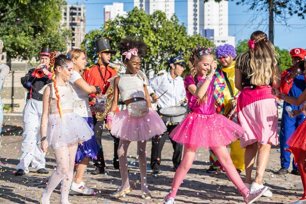Me Leva Mamãe é o primeiro e único bloco infantil do pré-carnaval de Natal — Foto: Assessoria de Imprensa Feel Culture/Acarta Comunicação
