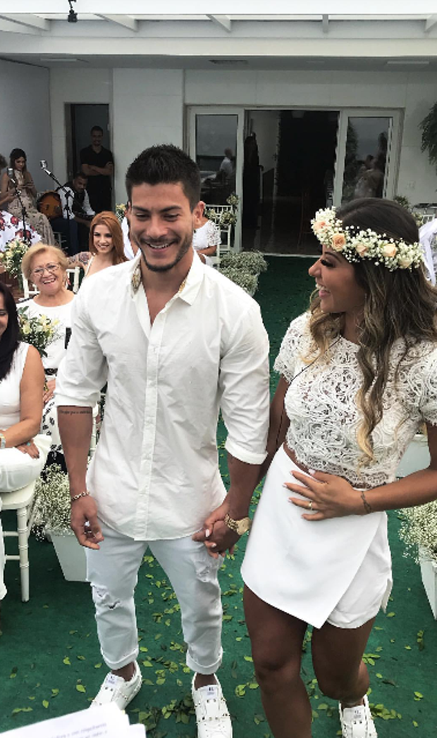 Casamento de Mayra Cardi e Arthur Aguiar  (Foto: Reprodução)