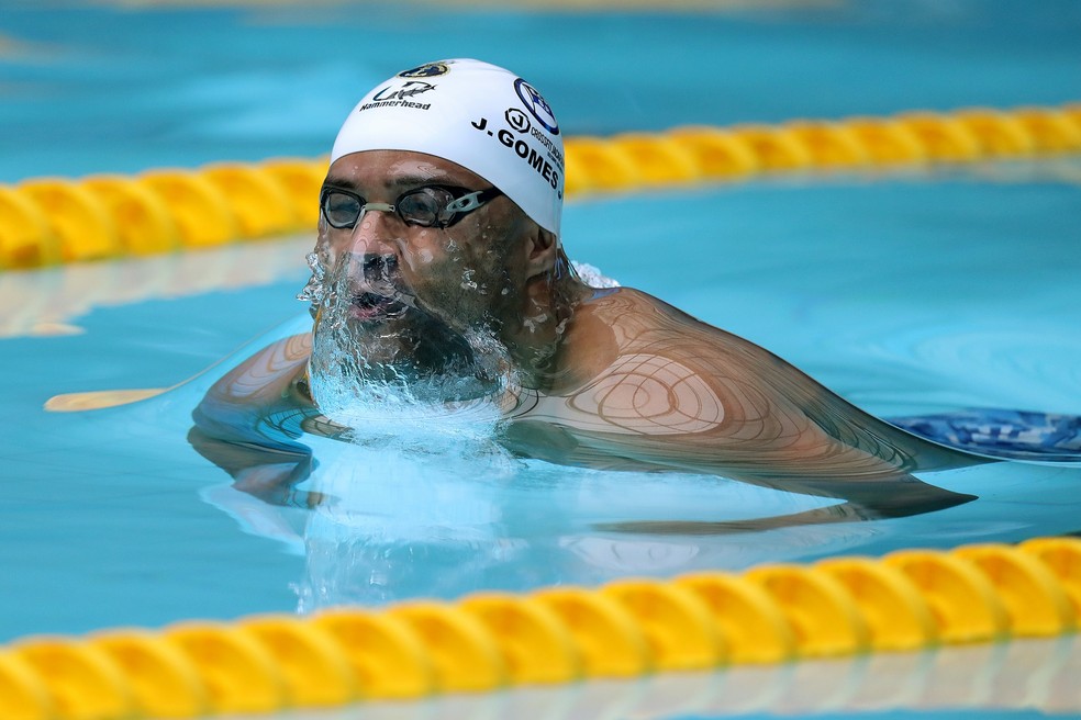 João Gomes disputou o José Finkel; foi prata no Campeonato Mundial (Foto: Satiro Sodré/SSPRESS/CBDA)