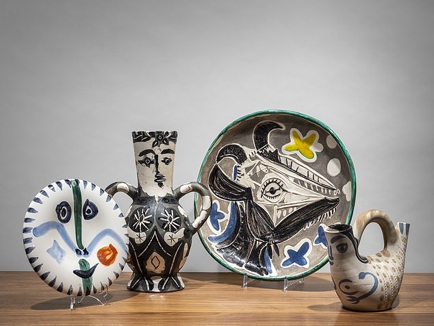 Cerâmicas de Picasso (Foto: Divulgação )