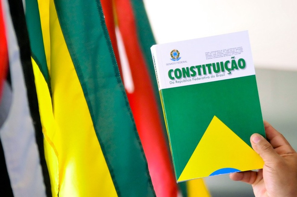 Constituição Federal — Foto: Geraldo Magela / Agência Senado
