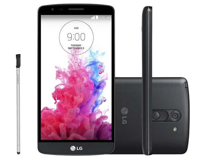 LG G3 Stylus chega com processador quad-core Mediatek e memória de 8 GB (Foto: Reprodução/Elson de Souza)
